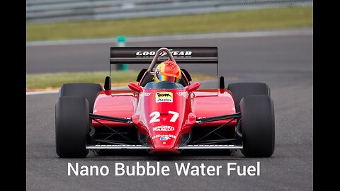 Ferrari Nano Bubble Water Fuel ?