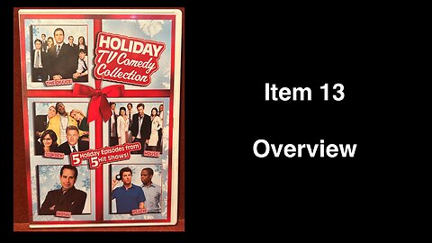 Item 13: Holiday TV Comedy Collection DVD Widescreen Edition 2009