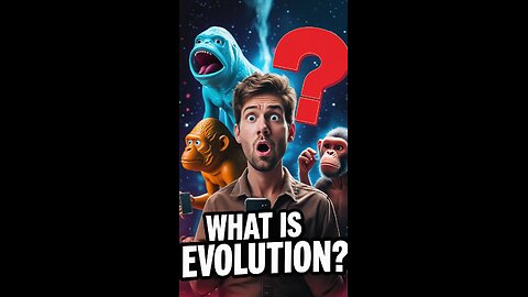 What Is Evolution? 🤯 From Slime to Humans (No Plan, Just Chaos!)