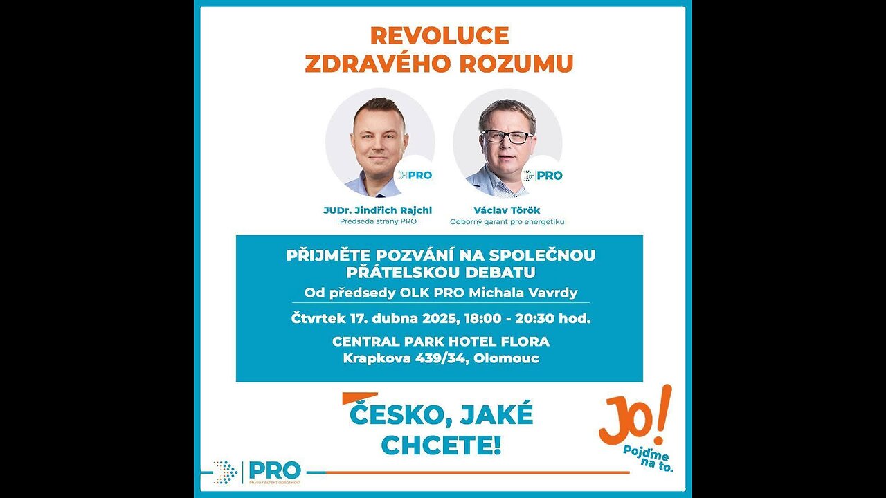 ❗Revoluce zdravého rozumu❗ 🇨🇿🧠♨️ Jindřich Rajchl,Milan Loprais,Václav Török ▪️