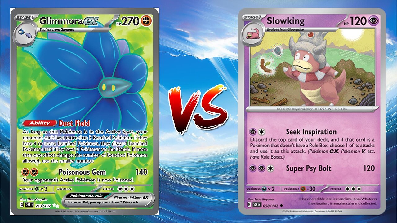 Pokemon TCG Live Glimmora EX Budew VS Slowking Xatu!!