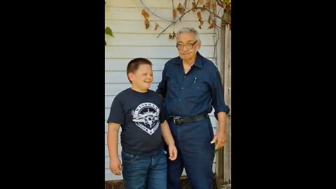 my dad and my son