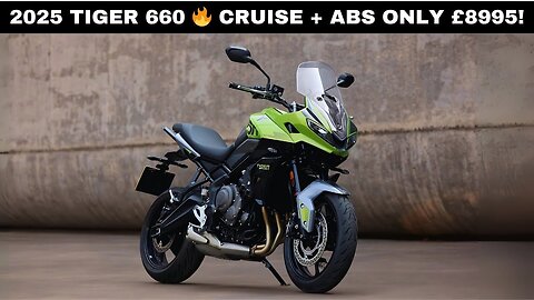 2025 Triumph Tiger Sport 660 | New Cruise Control, Riding Modes & More for Just £8995!