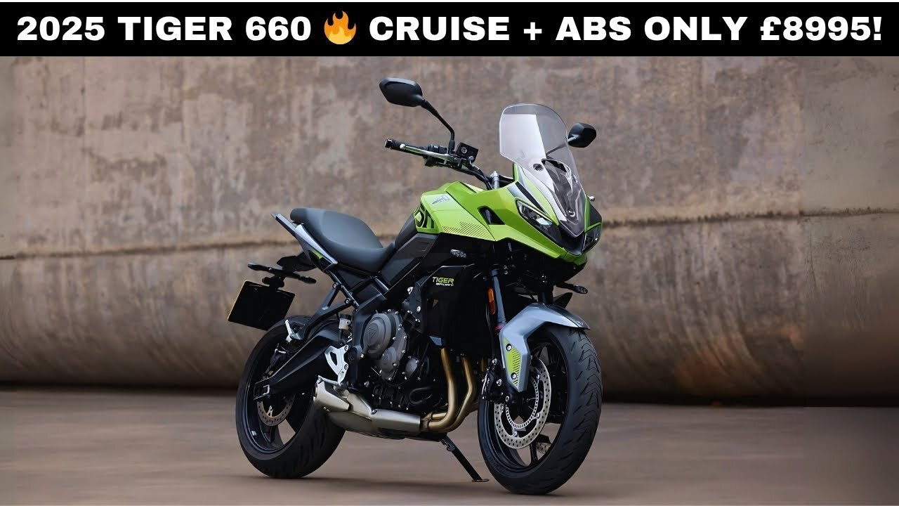 2025 Triumph Tiger Sport 660 | New Cruise Control, Riding Modes & More for Just £8995!