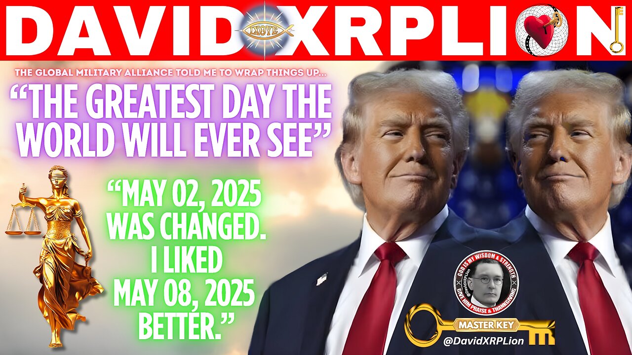 David XRPLion: "The GREATEST TRUMP DECODE Special Announcement" TO WATCH Trump News