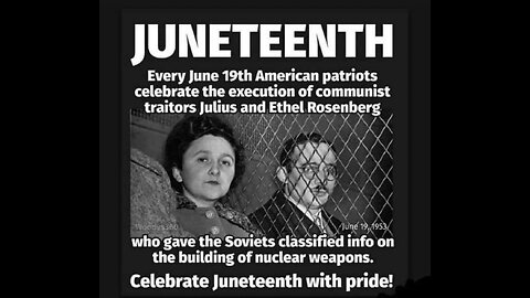 Juneteenth is Traitor's Day