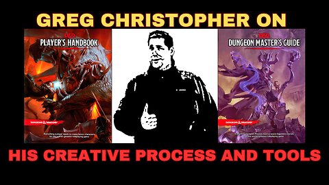Greg Christopher Shares His Creative Process