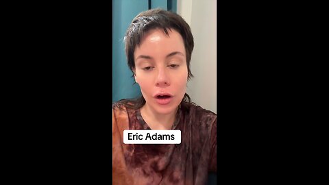 Let’s Remember who Eric Adams is