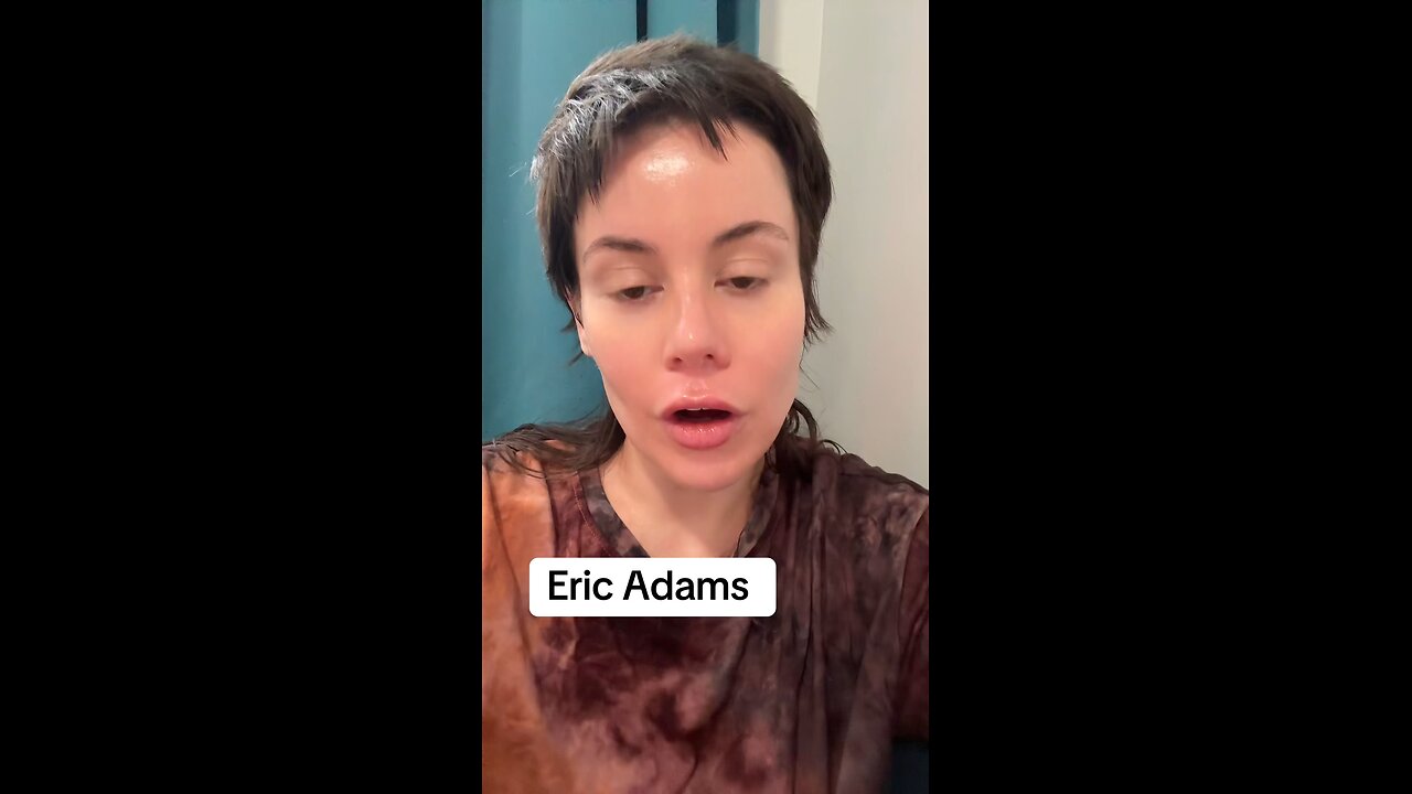 Let’s Remember who Eric Adams is