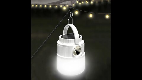 Solar Super Bright And Long Battery Life Camping Light