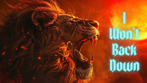 I Won’t Back Down | Epic Christian Rock Song About Standing Firm in Faith
