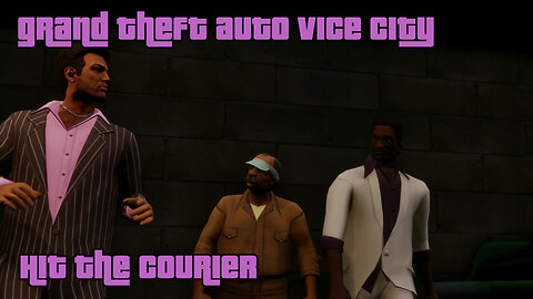 GTA: Vice City - The Definitive Edition | Mission #59: PRINT WORKS - HIT THE COURIER