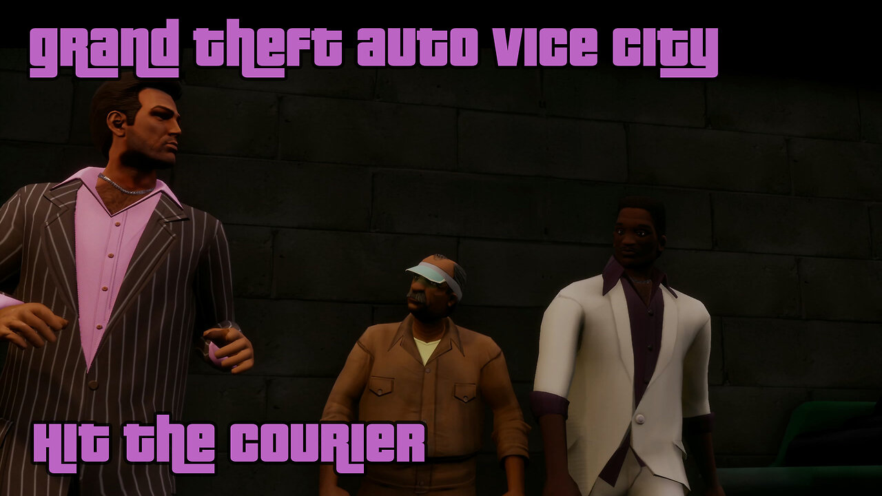 GTA: Vice City - The Definitive Edition | Mission #59: PRINT WORKS - HIT THE COURIER