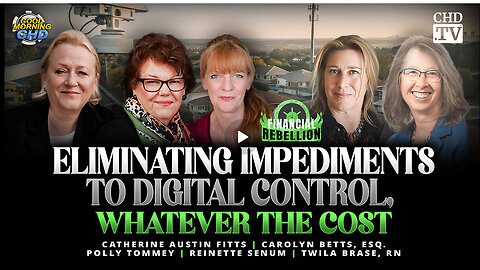 CATHERINE AUSTIN FITTS | Eliminating Impediments to Digital Control, Whatever the Cost