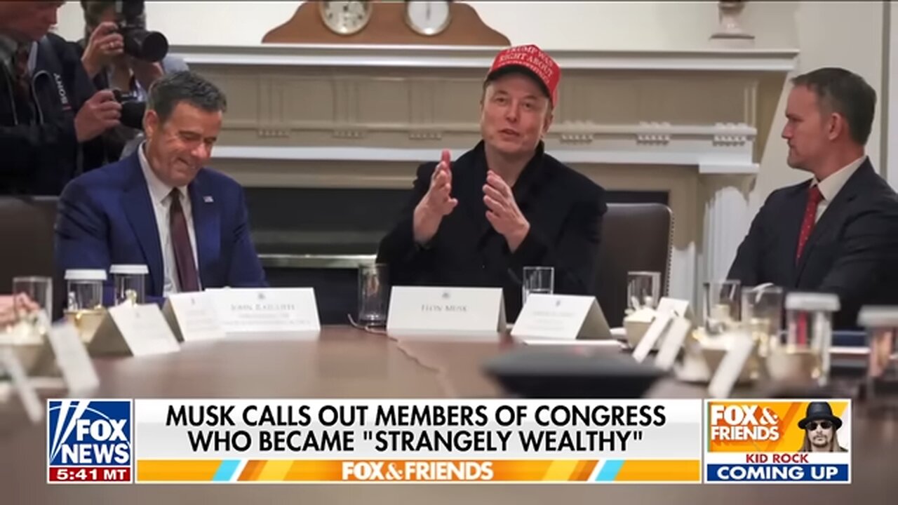 Musk hints ‘strangely wealthy’ members of Congress are next DOGE target