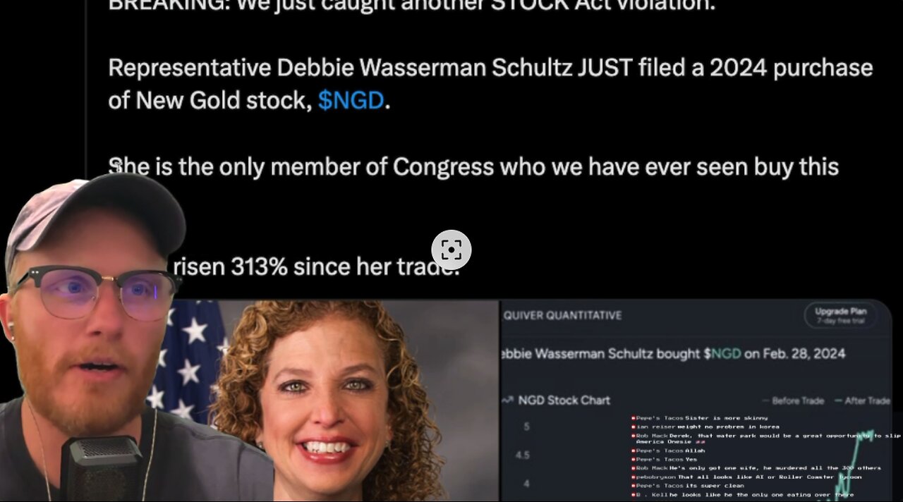 POLITICIAN Completes PERFECT Stock TRADE How did SHE DO IT?