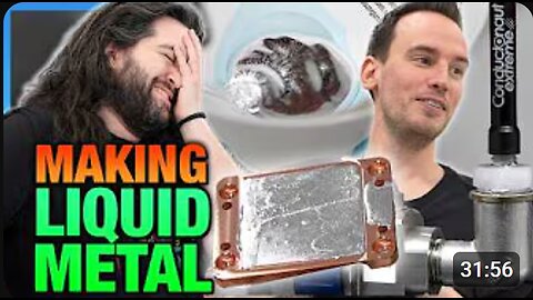 We Made Liquid Metal 🧪🇩🇪 ft. Der8auer | Inside a German High-Tech Factory!