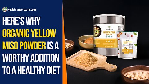 Here's why Organic Yellow Miso Powder is a worthy addition to a healthy diet