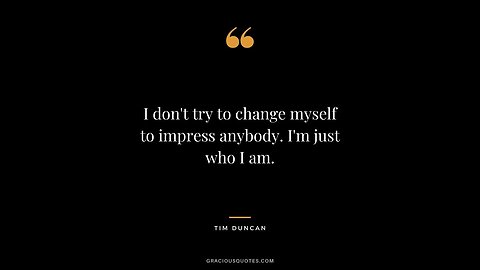 I never change, accept it or get therapy