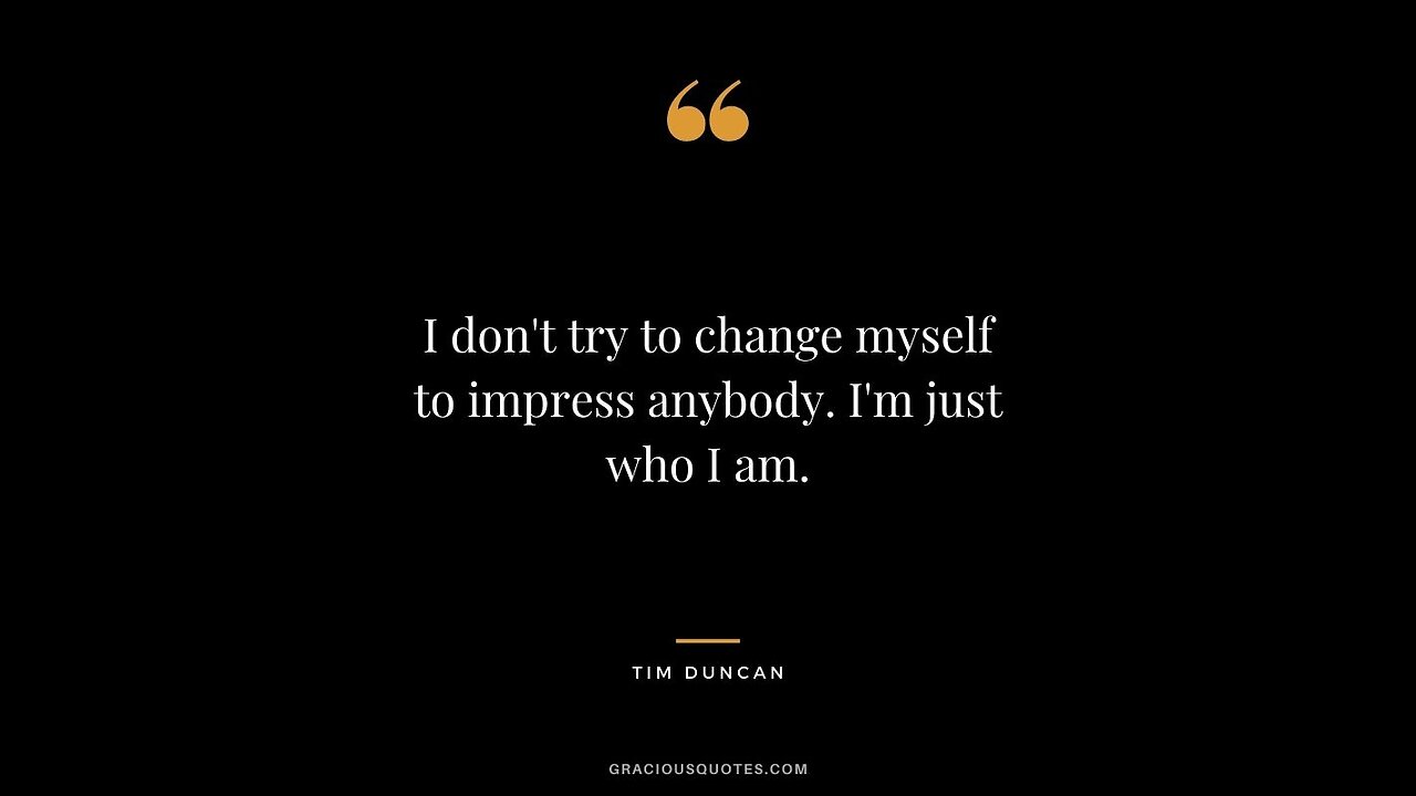 I never change, accept it or get therapy