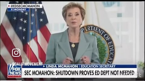 The END of the Dept of Education?