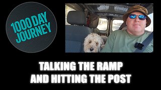 1000 Day Journey 0869 Talking on the Ramp & Hitting the Post