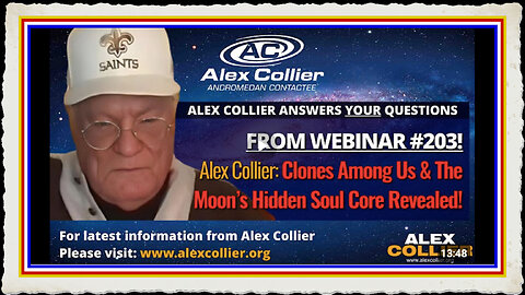 Alex Collier Clones Among Us The Moon’s Hidden Soul Core Revealed!