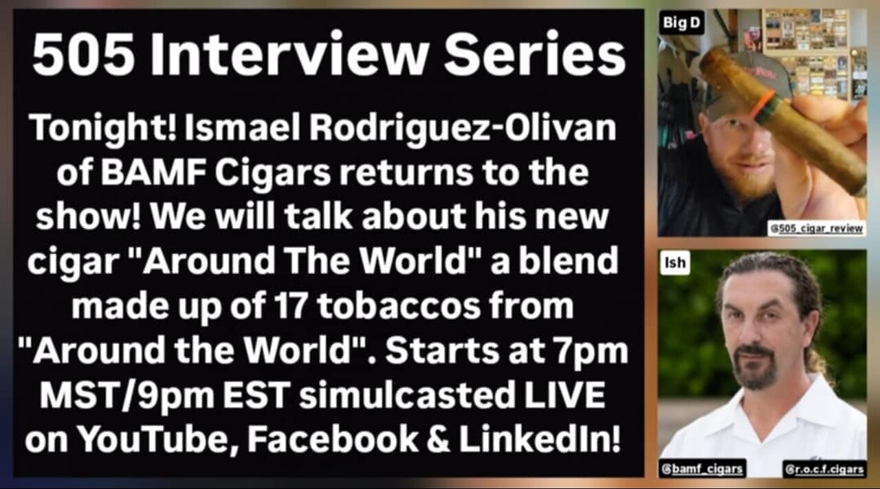 Interview with Ismael Rodriguez-Olivan of BAMF Cigars
