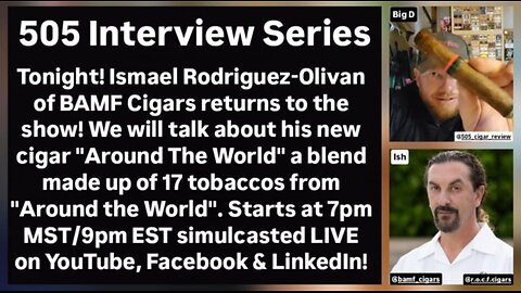 Interview with Ismael Rodriguez-Olivan of BAMF Cigars