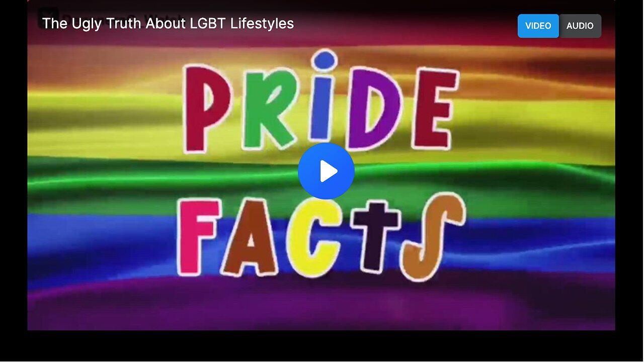 "Revealing the Uncomfortable Realities About LGBT Lifestyles"