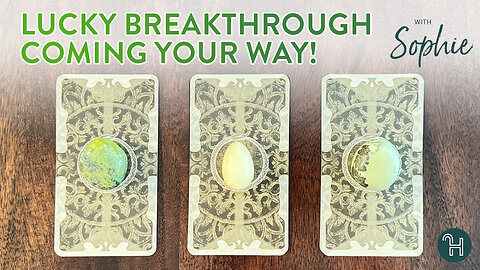 Lucky breakthrough coming your way! 🔮 PICK-A-CARD THURSDAYS