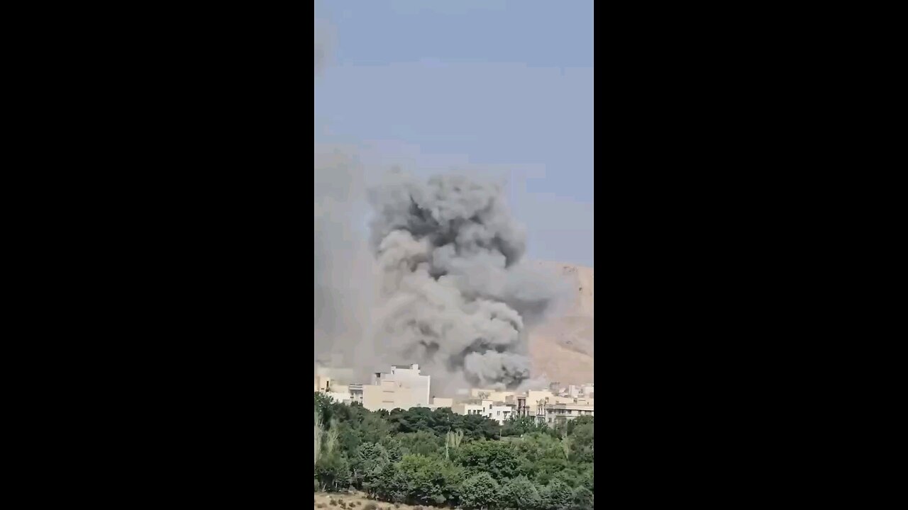 Tehran (Iran) is under massive attack