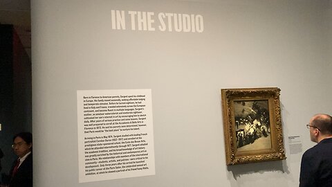Gallery 1: In the Studio (Sargent & Paris, The Met)
