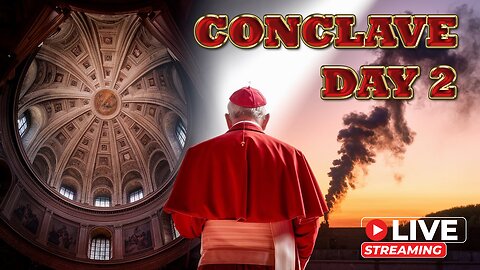 🔴LIVE Conclave, the Sistine Chapel chimney live. Waiting for the smoke: live video