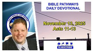 Bible Pathways Daily Devotional Nov 13, 2025