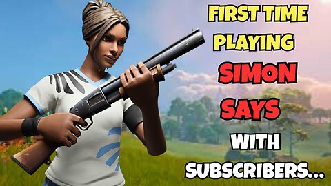 The FUNNIEST SIMON SAYS in Fortnite with My Viewers! 😂