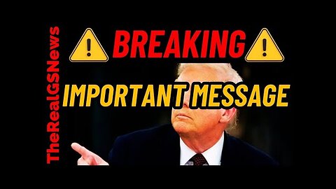 US President Ggets Terrible News Put Out Urgent Message!