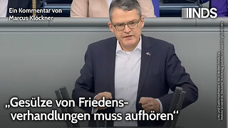 „Gesülze von Friedensverhandlungen muss aufhören“ | Marcus Klöckner | NachDenkSeiten-Podcast