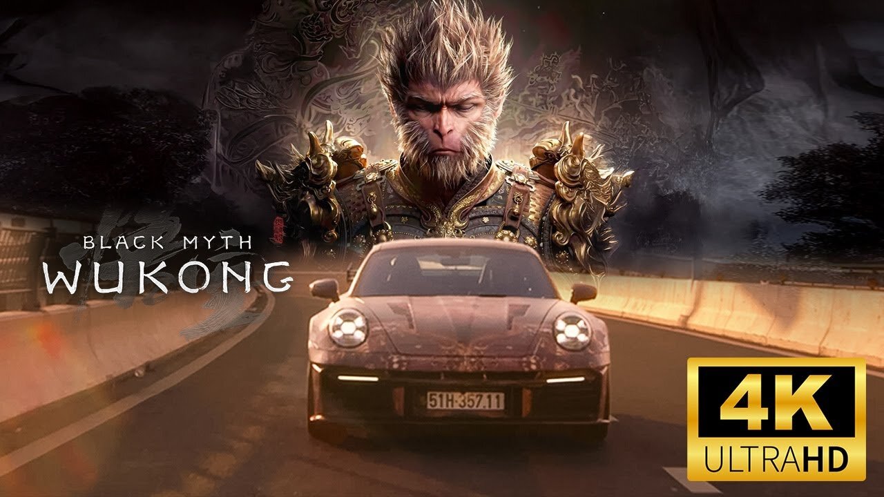 PORSCHE 911 BLACK MYTH WUKONG