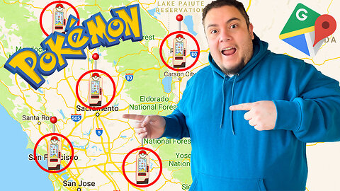Trying to Find EVERY Pokemon Vending Machine in my City!