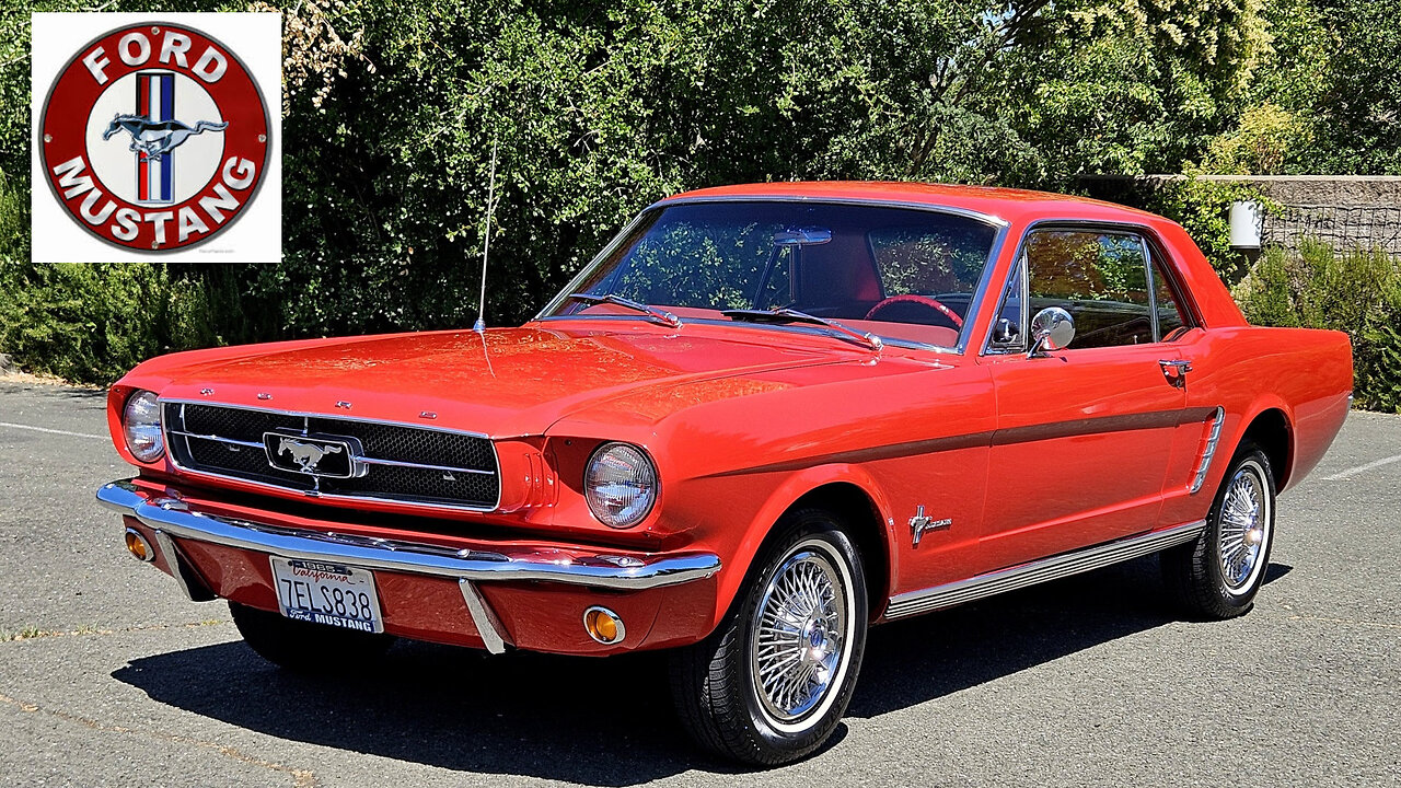 1965 Ford Mustang Hardtop Coupe, Restored for Sale