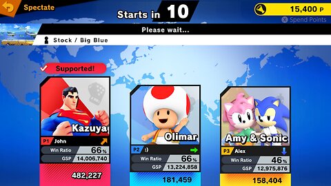 SSBU Online Spectator Mode with Special Characters Quickie 7/29/25