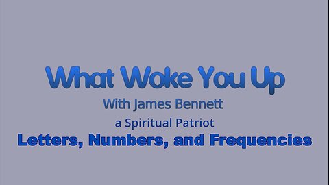 Letters, Numbers, and Frequencies