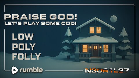 Praise God! Low Poly Folly