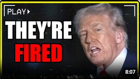Trump just PURGED the DEEP STATE.