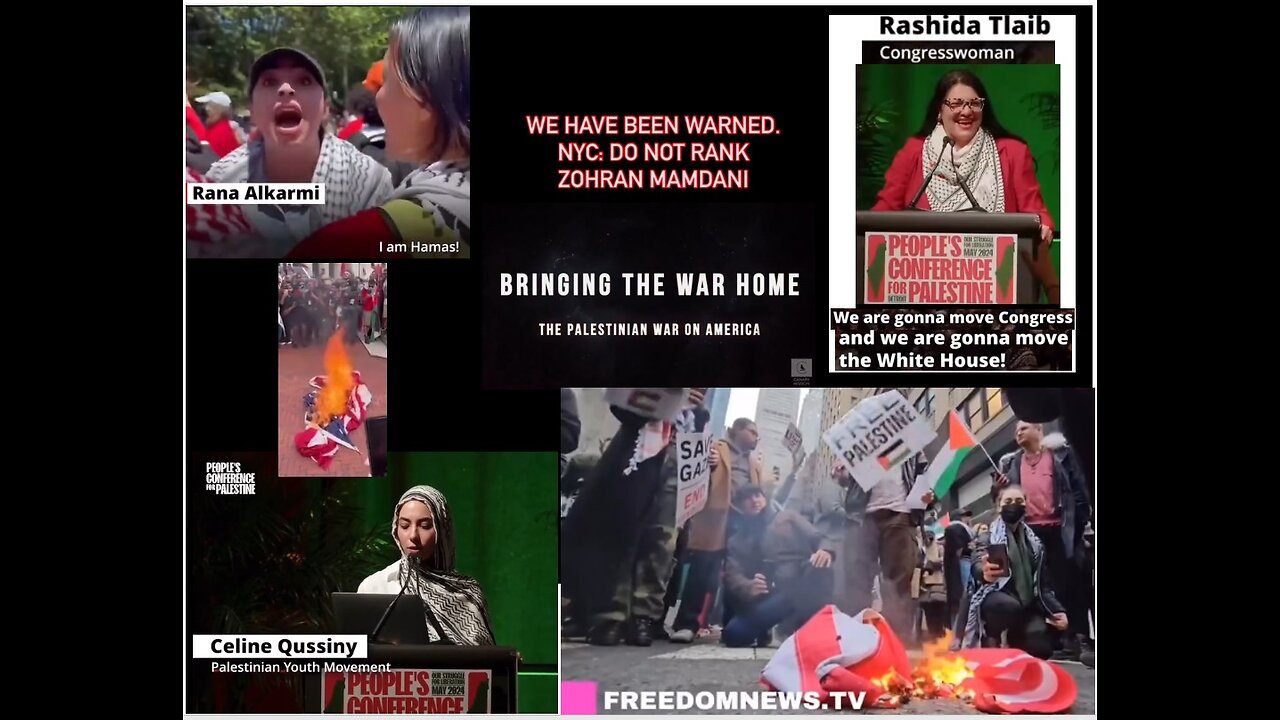 WW3 Update: The War is Here: Maybe it will finally sink in. Americans we have been warned. NY Zohran Mamdani. He is a Communist 8 m