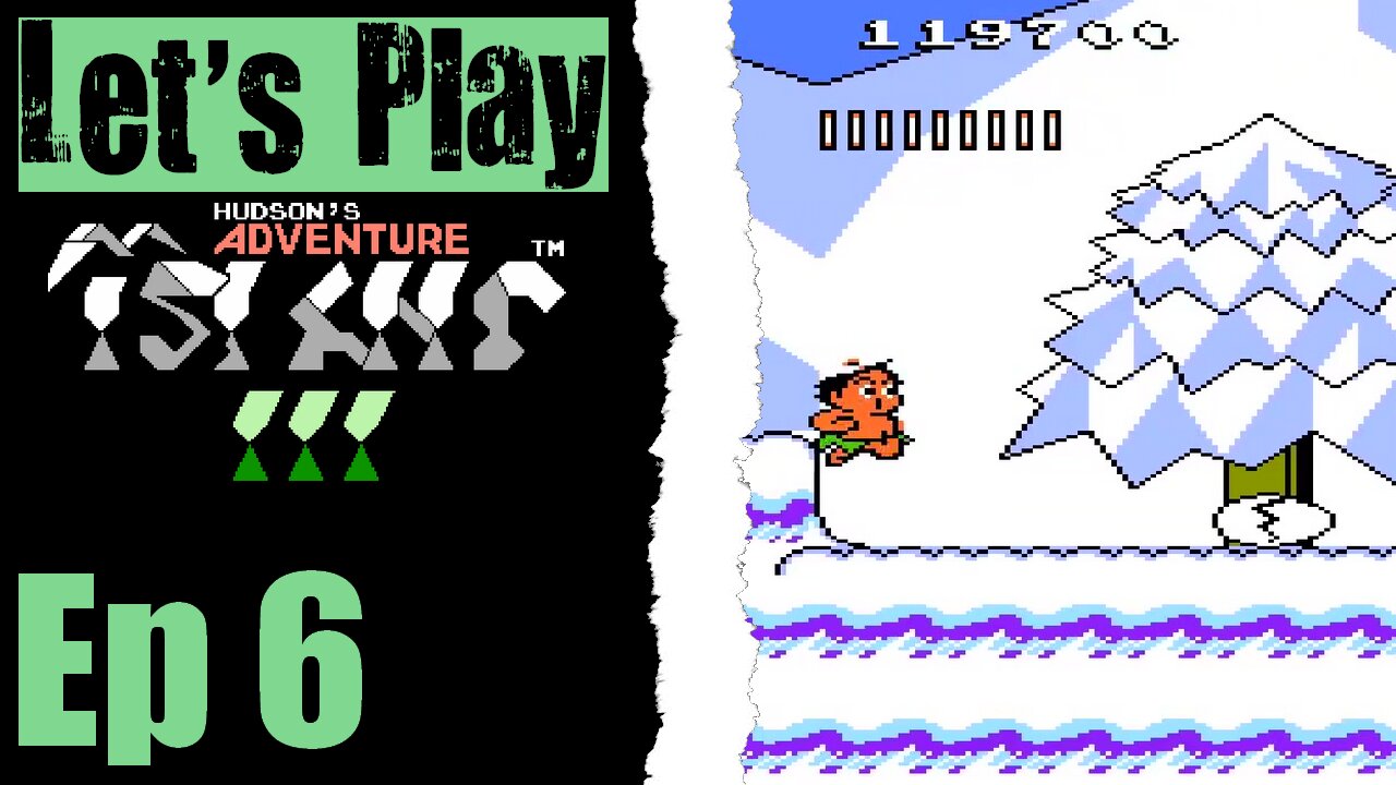 Let's Play Adventure Island 3 - 06 It's Cold Outside