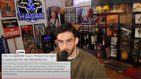 The extremist Hasan Piker.