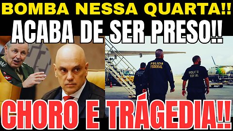 ACABOU DE SER PRESO AGORA!! ALEXANDRE DE MORAES FAZ O BRASIL ENTRAR EM PÂNICO! O PIOR ACONTECEU