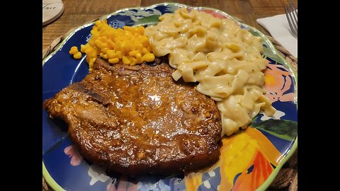 Marinated Smokey Apple Pork Chops 😋 🌵